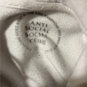 anti social social club hoodie